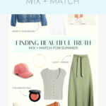summer outfits to mix and match | Finding Beautiful Truth