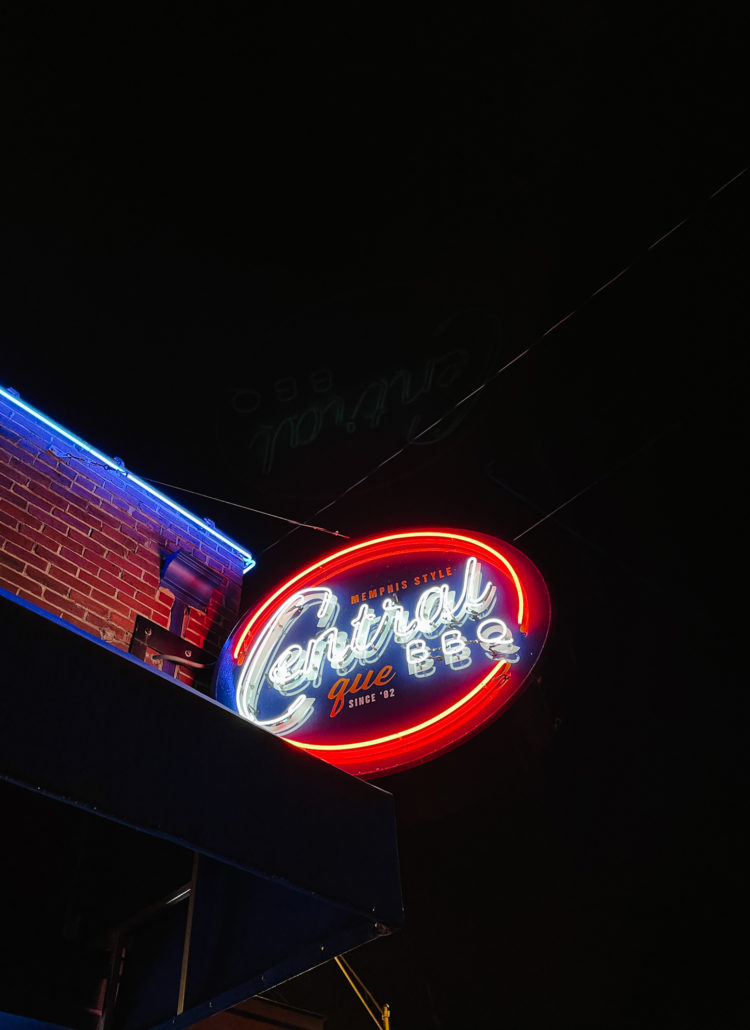 Memphis Style Barbecue at Central BBQ
