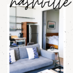 downtown Nashville airbnb | modern industrial style