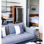 downtown Nashville airbnb | modern industrial style