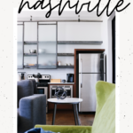 downtown Nashville airbnb | modern industrial style