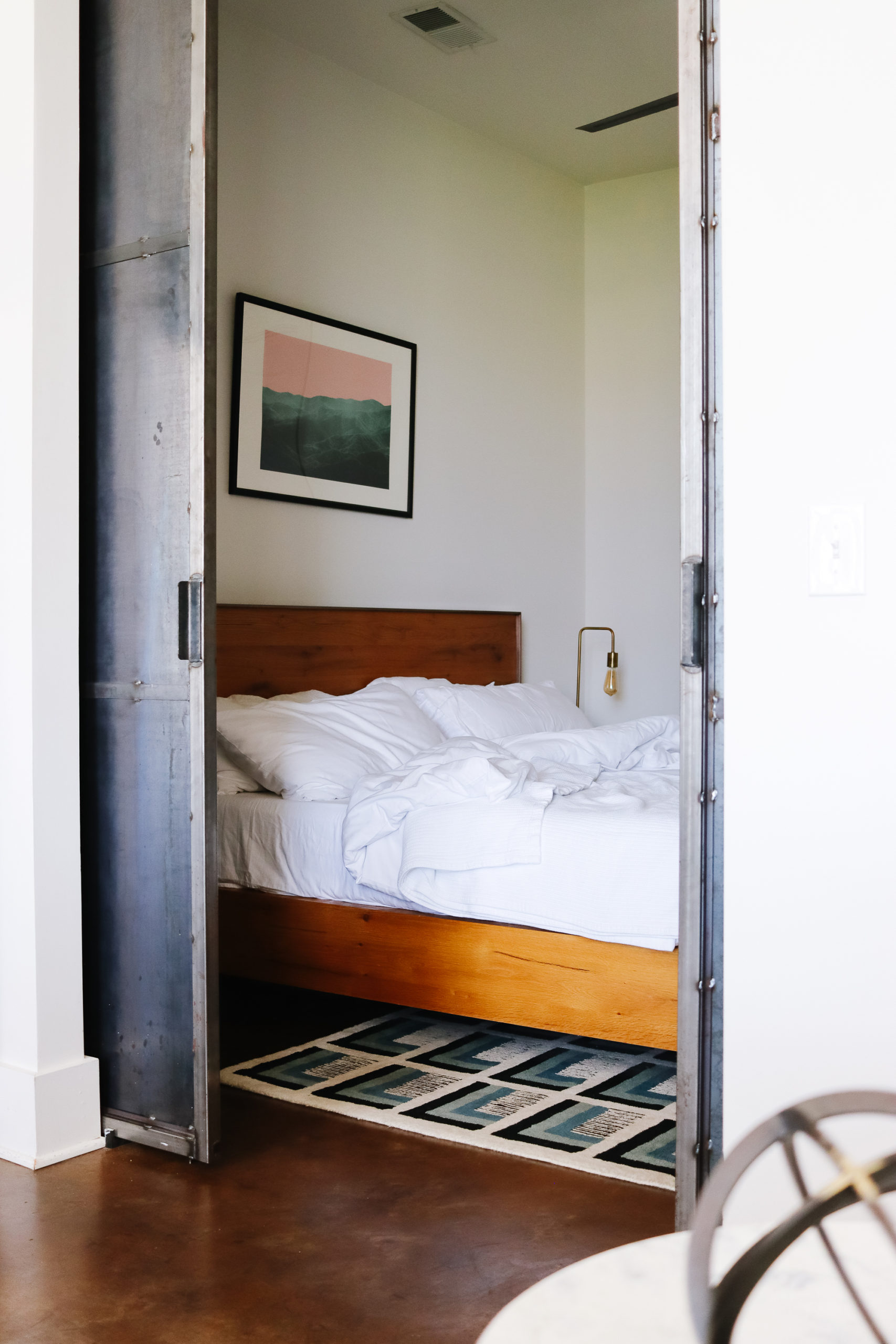 downtown Nashville airbnb | modern industrial style