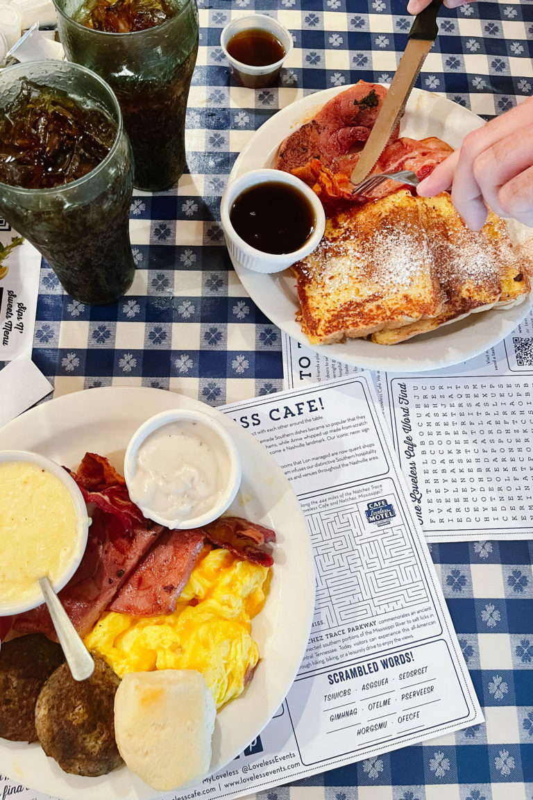loveless cafe for Nashville brunch | Finding Beautiful Truth