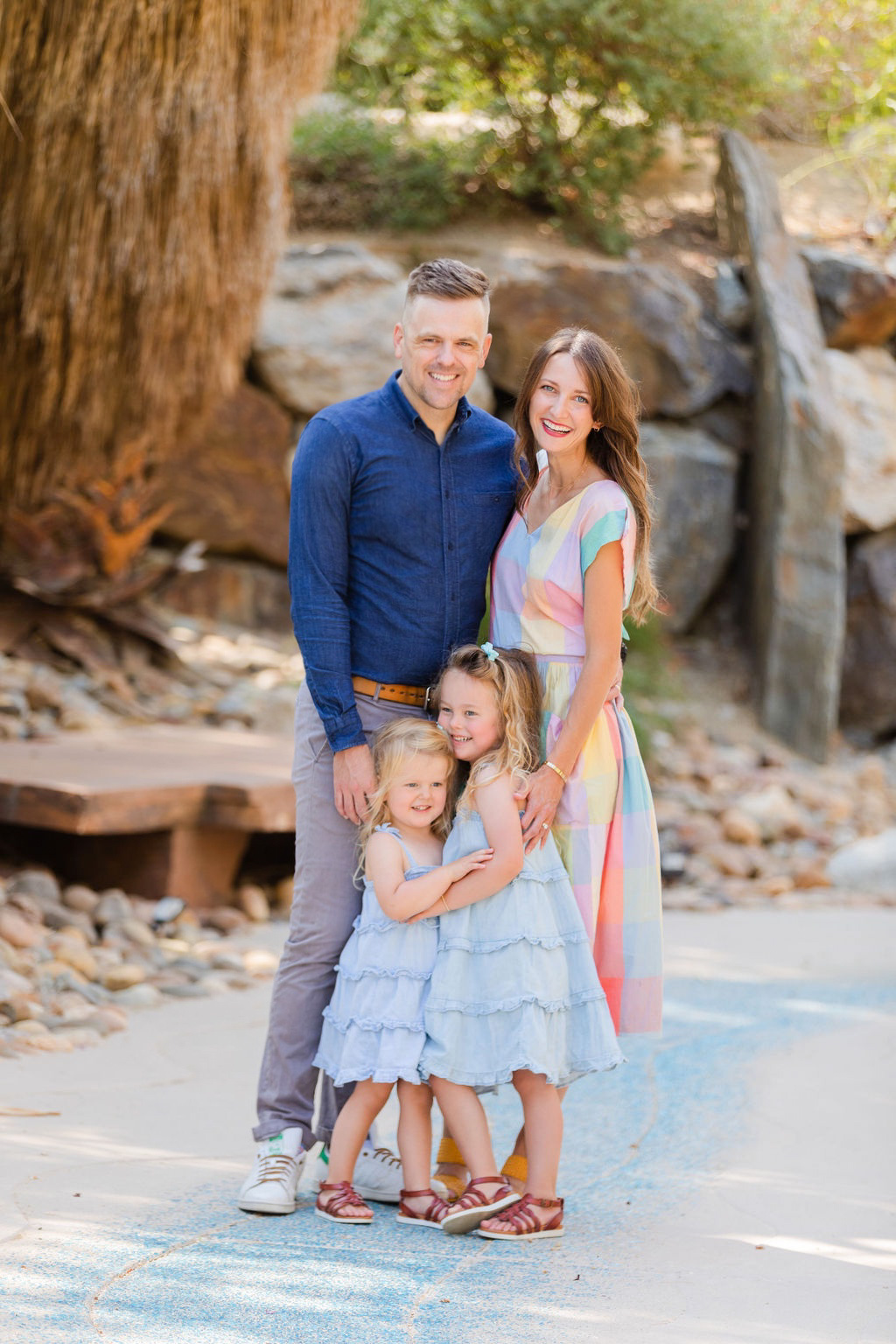 Palm Springs family photo | Finding Beautiful Truth