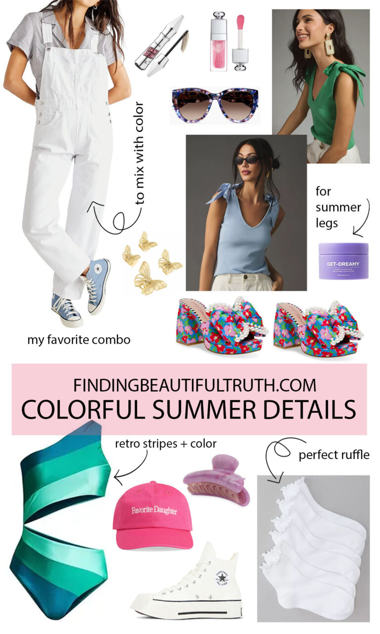 Things I Like: Colorful Summer Details